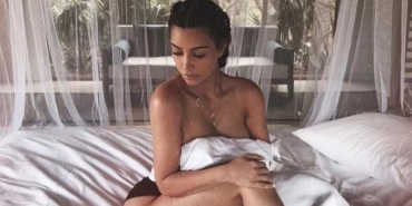Kim Kardashian tatilde! Minicik bikinin fiyatı şoke etti